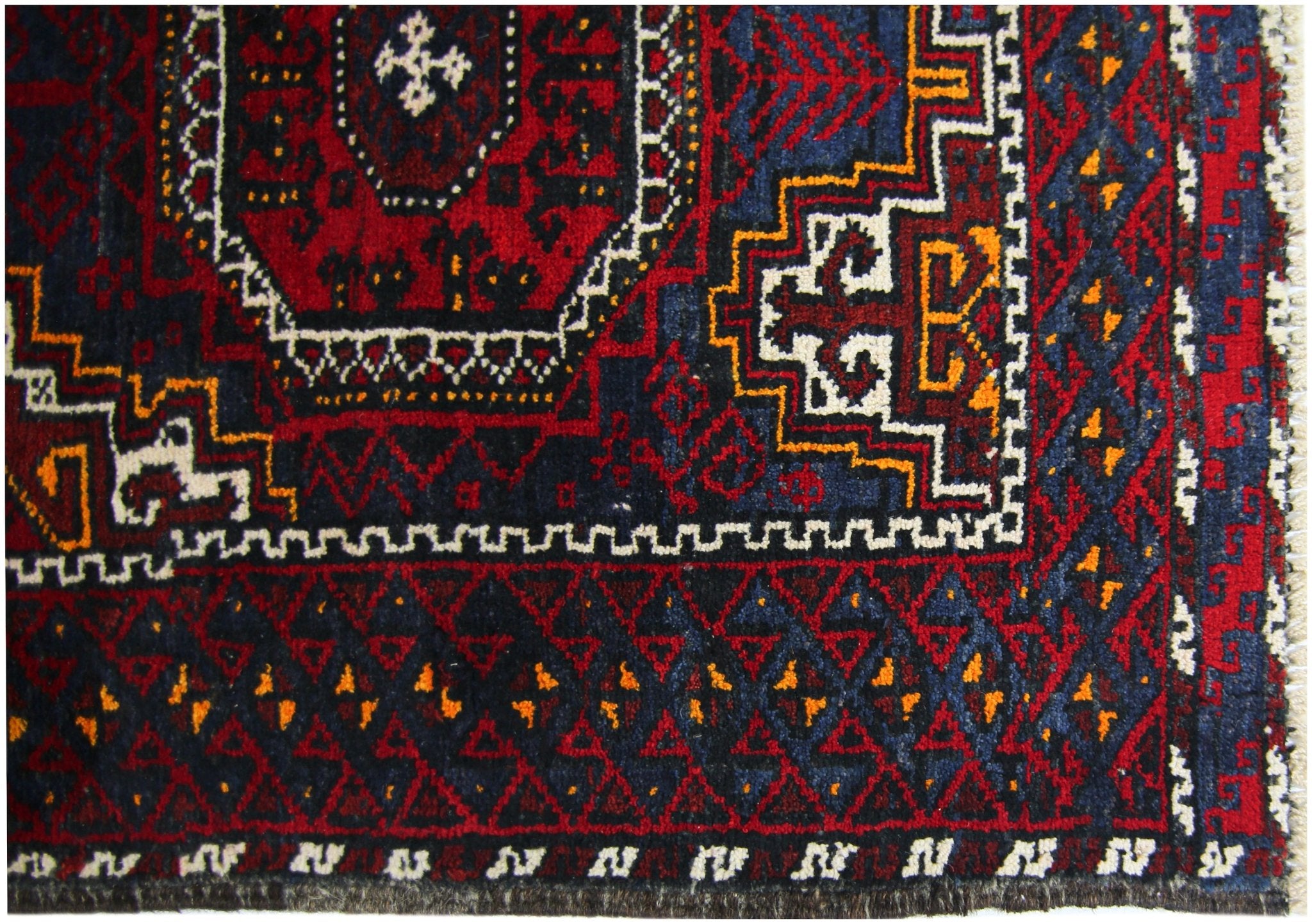 Handmade Tribal Afghan Balouch Rug | 177 x 103 cm | 5'10" x 3'4" - Najaf Rugs & Textile