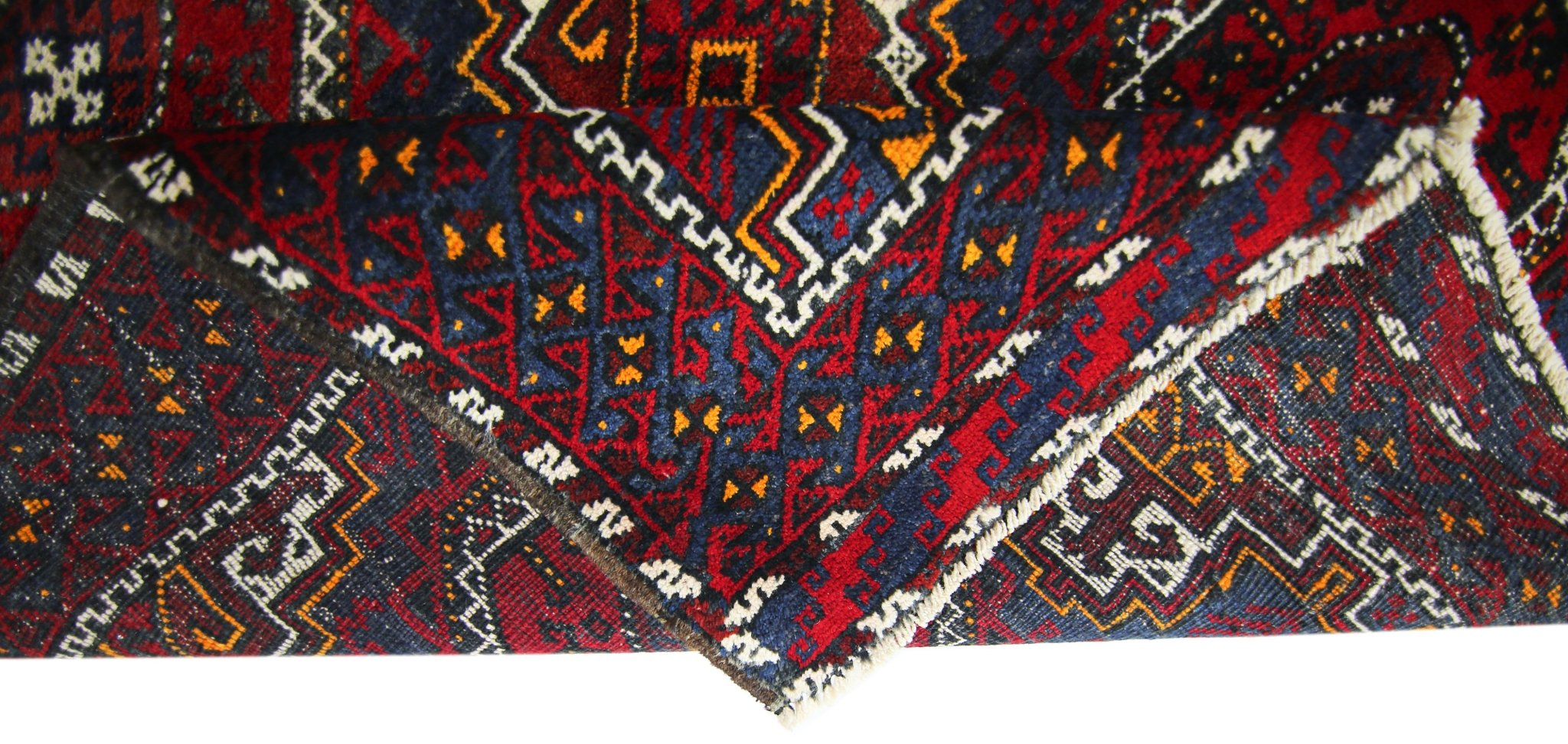 Handmade Tribal Afghan Balouch Rug | 177 x 103 cm | 5'10" x 3'4" - Najaf Rugs & Textile