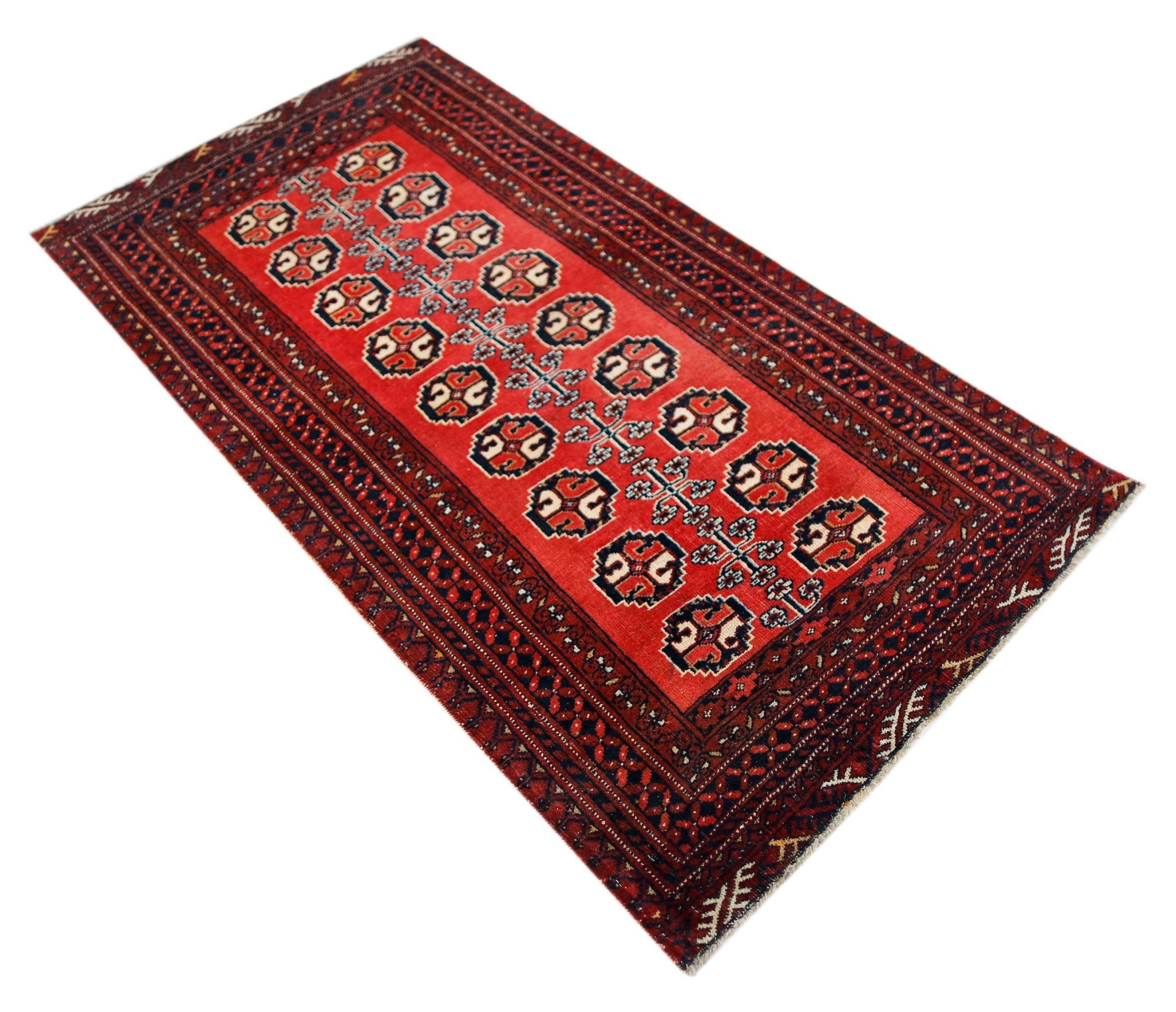 Handmade Tribal Afghan Balouch Rug | 180 x 98 cm | 5'11" x 3'3" - Najaf Rugs & Textile