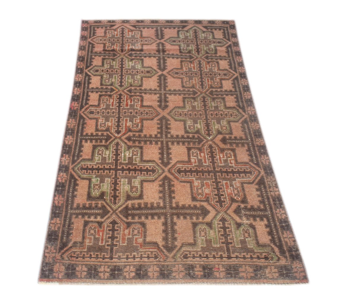 Handmade Tribal Afghan Balouch Rug | 182 x 100 cm | 6' x 3'3" - Najaf Rugs & Textile