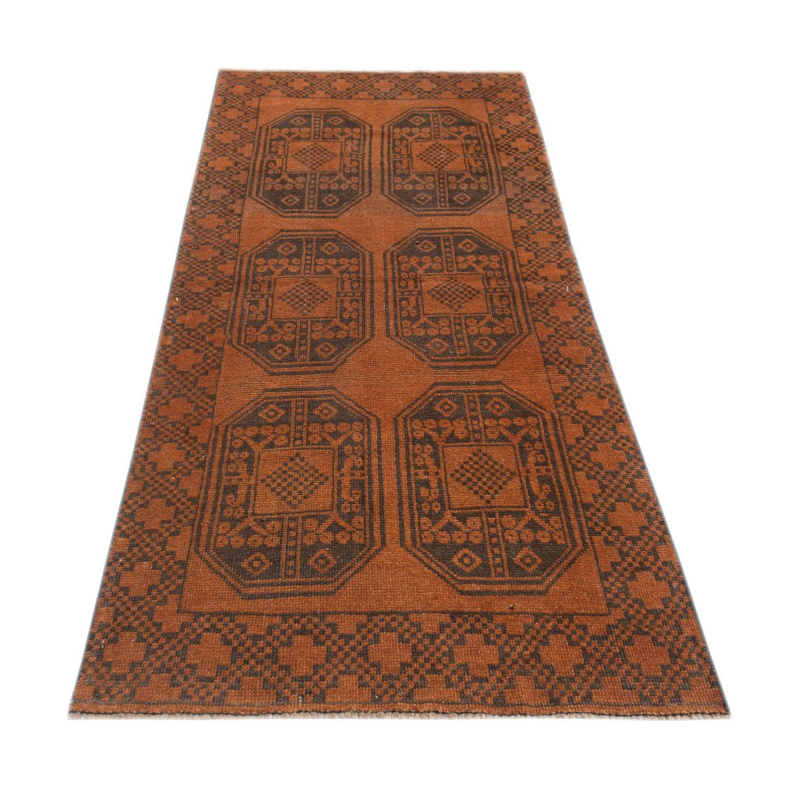 Handmade Tribal Afghan Balouch Rug | 185 x 96 cm | 6'1" x 3'2" - Najaf Rugs & Textile