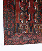 Handmade Tribal Afghan Balouch Rug | 190 x 100 cm | 6'3" x 3'3" - Najaf Rugs & Textile