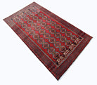 Handmade Tribal Afghan Balouch Rug | 190 x 100 cm | 6'3" x 3'3" - Najaf Rugs & Textile