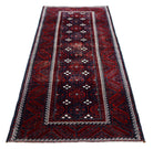 Handmade Tribal Afghan Balouch Rug | 203 x 105 cm | 6'8" x 3'5" - Najaf Rugs & Textile