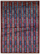 Handmade Tribal Afghan Berber Rug | 134 x 89 cm | 4'5" x 2'11" - Najaf Rugs & Textile