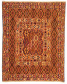 Handmade Tribal Afghan Daizangi Rug | 180 x 147 cm | 5'9" x 4'8" - Najaf Rugs & Textile