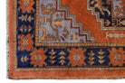 Handmade Tribal Afghan Hallway Runner | 208 x 81 cm | 6'10" x 2'8" - Najaf Rugs & Textile