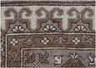 Handmade Tribal Afghan Hallway Runner | 316 x 83 cm | 10'4" x 2'9" - Najaf Rugs & Textile