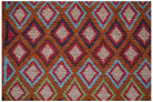 Handmade Tribal Afghan Rug | 114 x 79 cm | 3'9" x 2'7" - Najaf Rugs & Textile