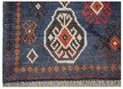 Handmade Tribal Afghan Rug | 125 x 80 cm | 4'1" x 2'8" - Najaf Rugs & Textile