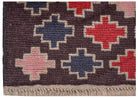 Handmade Tribal Afghan Rug | 130 x 86 cm | 4'3" x 2'10" - Najaf Rugs & Textile