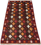 Handmade Tribal Afghan Rug | 141 x 85 cm | 4'7" x 2'10" - Najaf Rugs & Textile