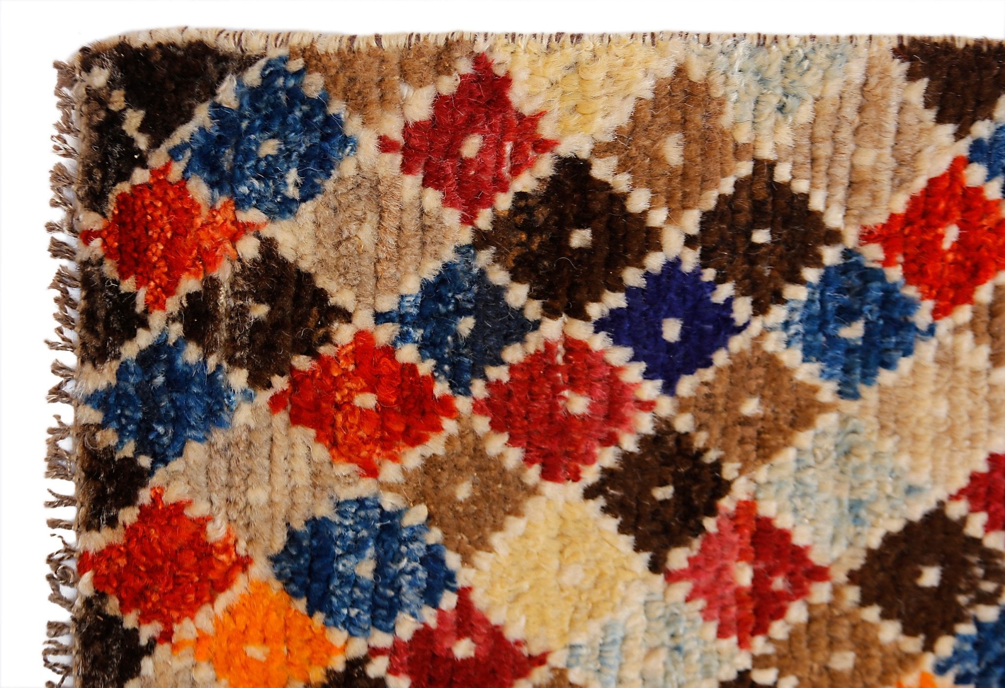 Handmade Tribal Afghan Rug | 163 x 111 cm | 5'4" x 3'8" - Najaf Rugs & Textile