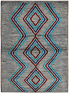 Handmade Tribal Afghan Rug | 171 x 113 cm | 5'8" x 3'9" - Najaf Rugs & Textile