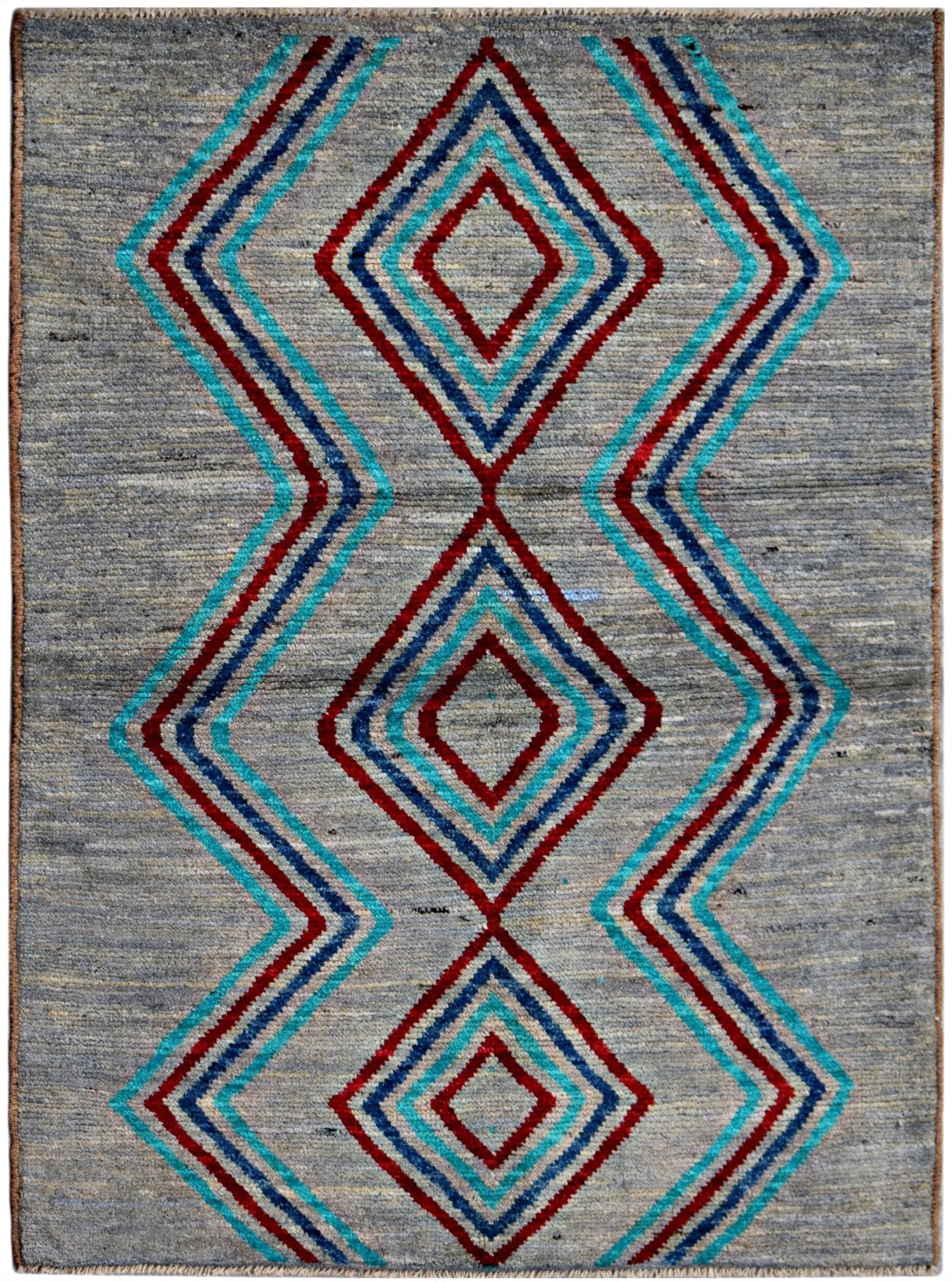 Handmade Tribal Afghan Rug | 171 x 113 cm | 5'8" x 3'9" - Najaf Rugs & Textile