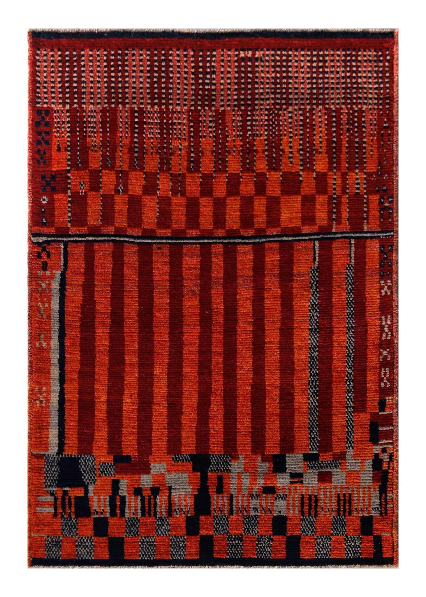 Handmade Tribal Afghan Rug | 173 x 119 cm | 5'9" x 3'11" - Najaf Rugs & Textile