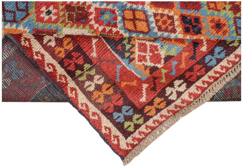 Handmade Tribal Afghan Rug | 177 x 122 cm | 5'10" x 4' - Najaf Rugs & Textile