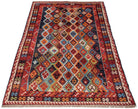 Handmade Tribal Afghan Rug | 177 x 122 cm | 5'10" x 4' - Najaf Rugs & Textile