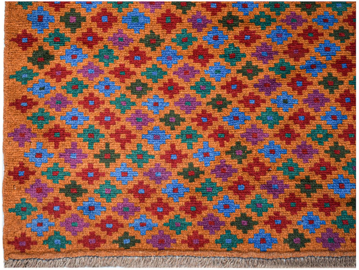 Handmade Tribal Afghan Rug | 183 x 131 cm | 6' x 4'3" - Najaf Rugs & Textile