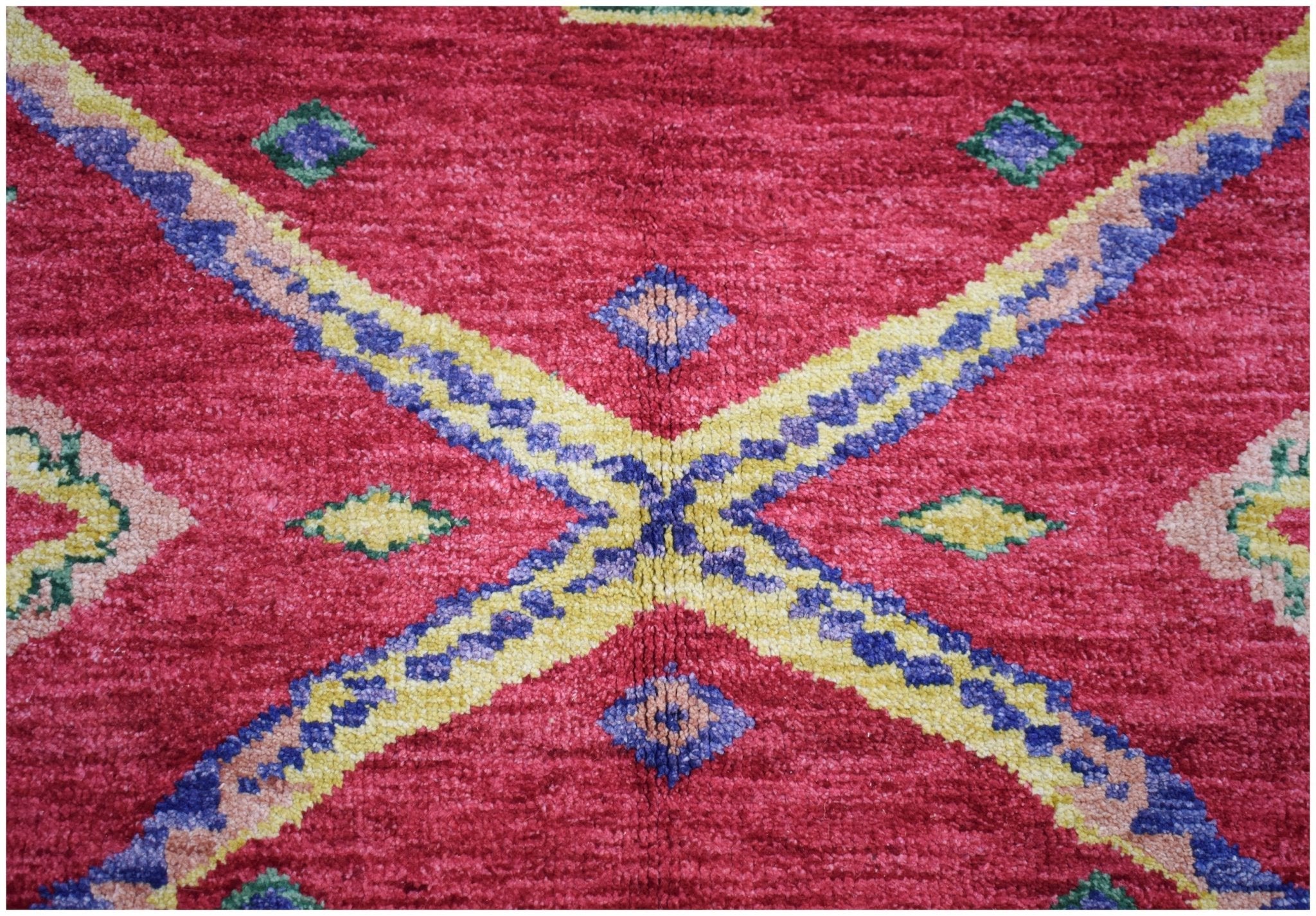 Handmade Tribal Afghan Rug | 250 x 168 cm | 8'3" x 5'6" - Najaf Rugs & Textile