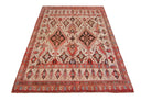 Handmade Tribal Afghan Rug | 284 x 212 cm | 9'4" x 7' - Najaf Rugs & Textile