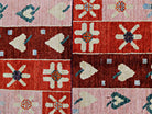 Handmade Tribal Afghan Rug | 301 x 203 cm | 9'10" x 6'8" - Najaf Rugs & Textile