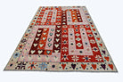 Handmade Tribal Afghan Rug | 301 x 203 cm | 9'10" x 6'8" - Najaf Rugs & Textile