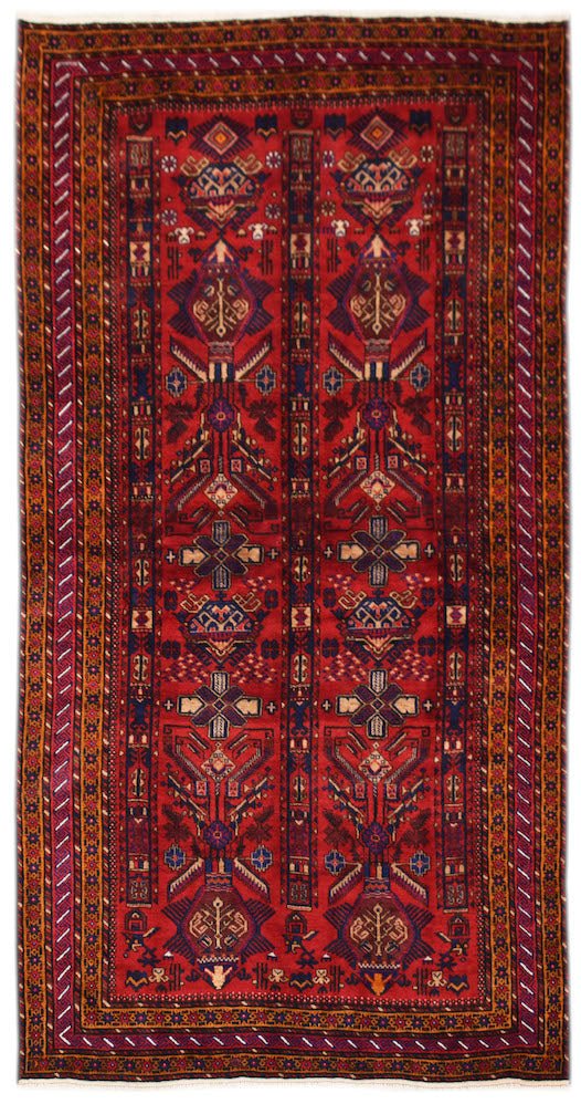 Handmade Tribal Afghan Shepherd's Rug | 315 x 174 cm | 10'4" x 5'9" - Najaf Rugs & Textile