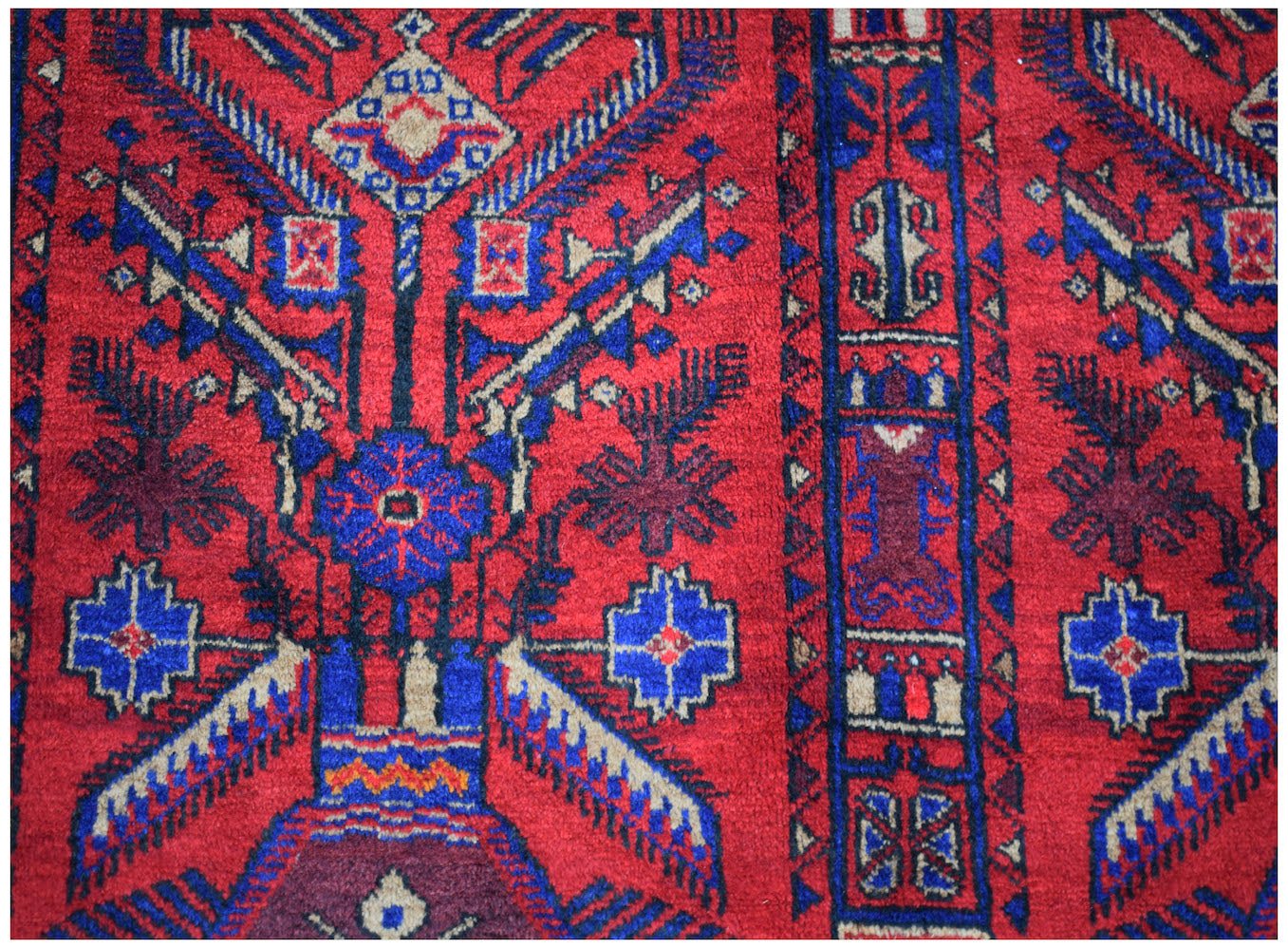 Handmade Tribal Afghan Shepherd's Rug | 315 x 174 cm | 10'4" x 5'9" - Najaf Rugs & Textile