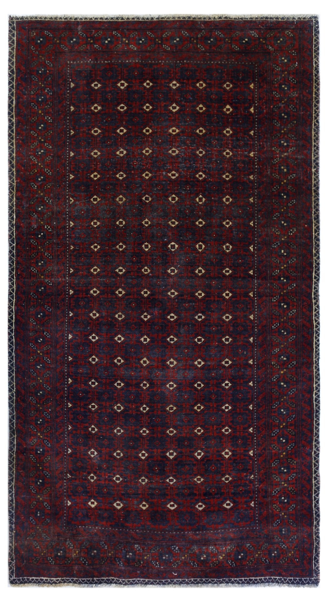 Handmade Tribal Persian Balouch Rug | 162 x 89 cm | 5'4" x 2'11" - Najaf Rugs & Textile