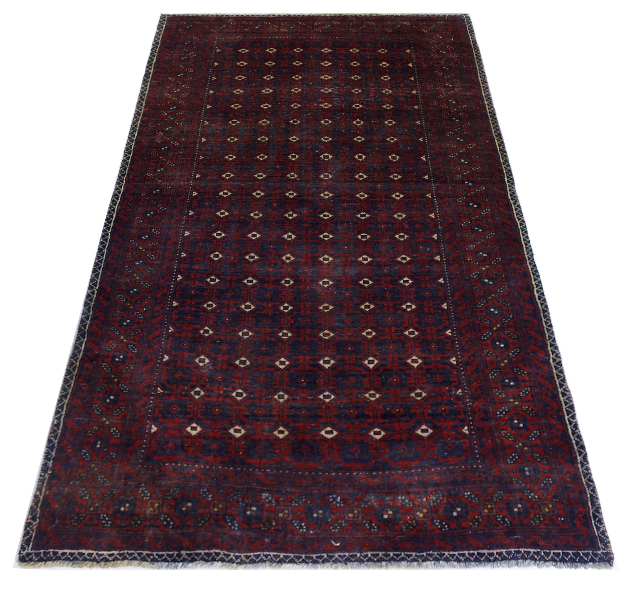 Handmade Tribal Persian Balouch Rug | 162 x 89 cm | 5'4" x 2'11" - Najaf Rugs & Textile