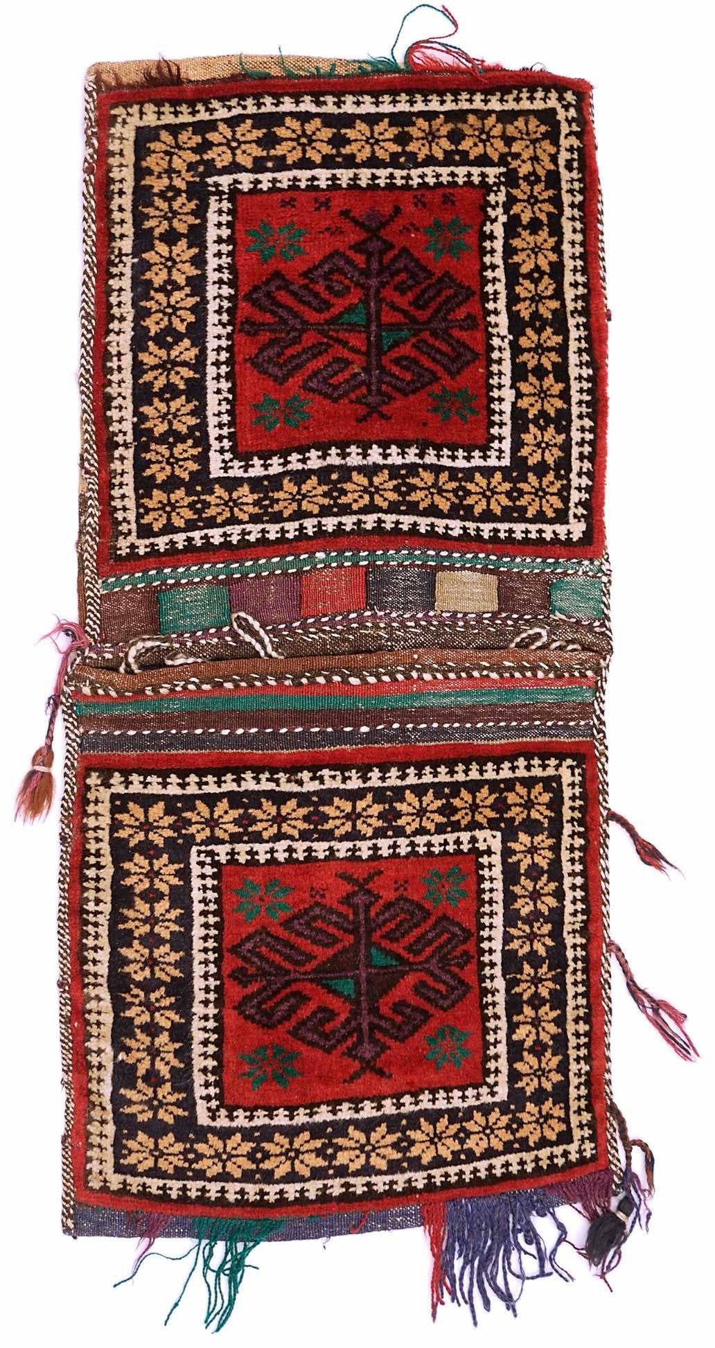 Handmade Tribal Saddle Bag | 111 x 41 cm - Najaf Rugs & Textile