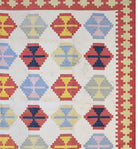 Handmade Turkish Kilim | 230 x 175 cm | 7'5" x 5'7" - Najaf Rugs & Textile