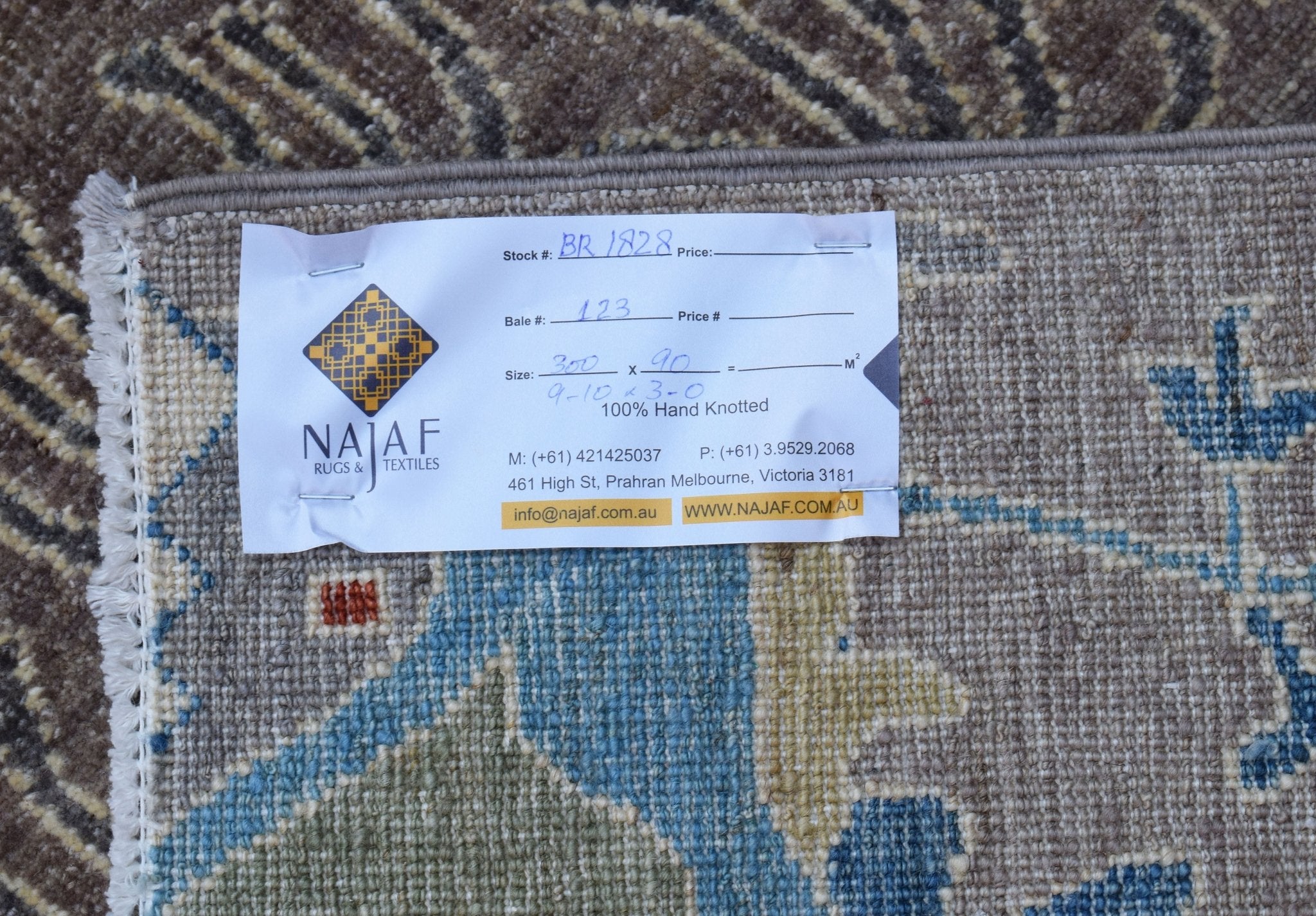 Handwoven Afghan Chobi Hallway Runner | 300 x 90 cm | 9'10" x 3' - Najaf Rugs & Textile