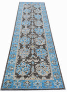 Handwoven Afghan Chobi Hallway Runner | 309 x 88 cm | 10'2" x 2'11" - Najaf Rugs & Textile