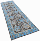 Handwoven Afghan Chobi Hallway Runner | 309 x 88 cm | 10'2" x 2'11" - Najaf Rugs & Textile