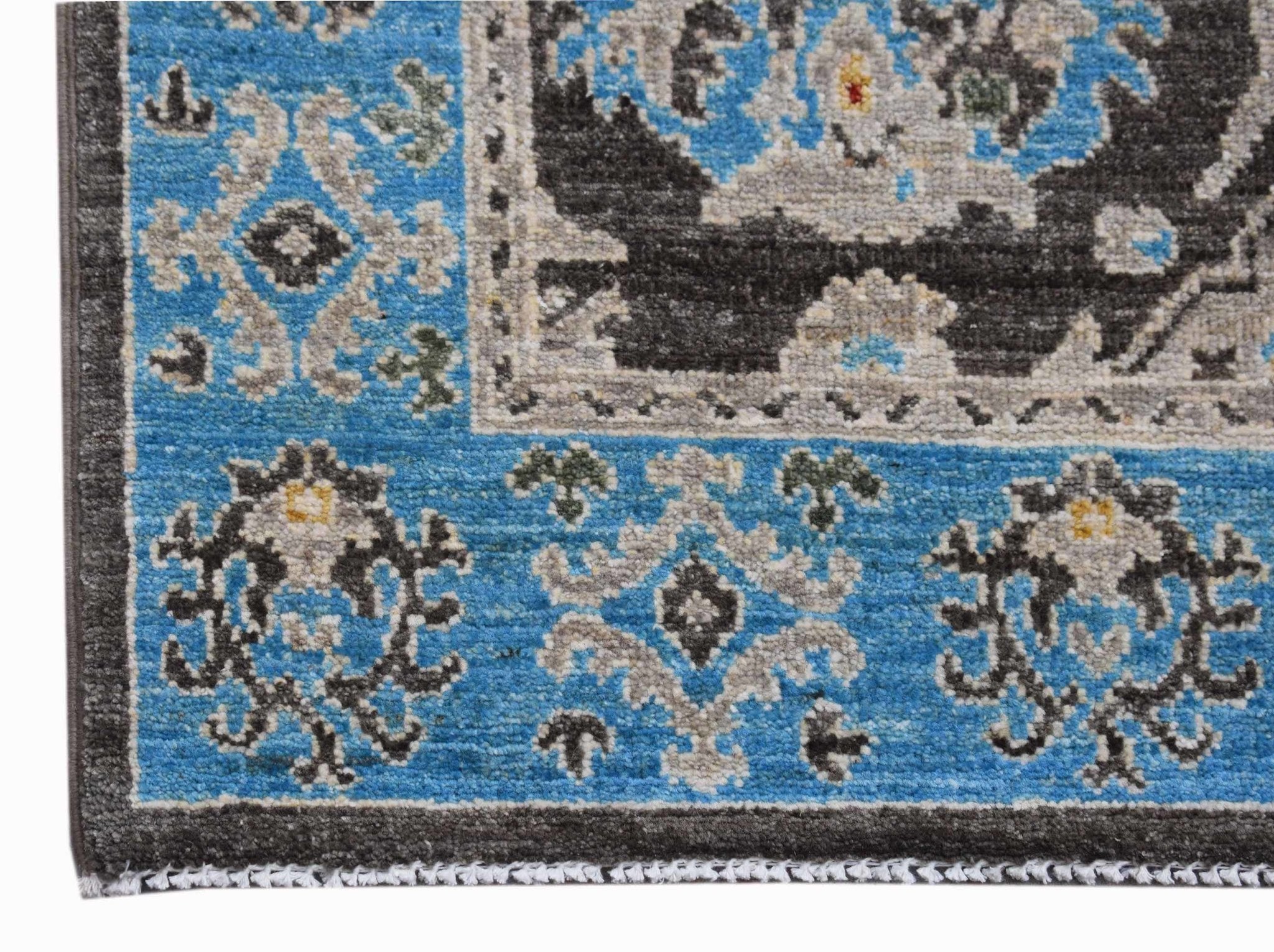 Handwoven Afghan Chobi Hallway Runner | 309 x 88 cm | 10'2" x 2'11" - Najaf Rugs & Textile