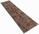 Handwoven Afghan Chobi Hallway Runner | 316 x 80 cm | 10'4" x 2'7" - Najaf Rugs & Textile