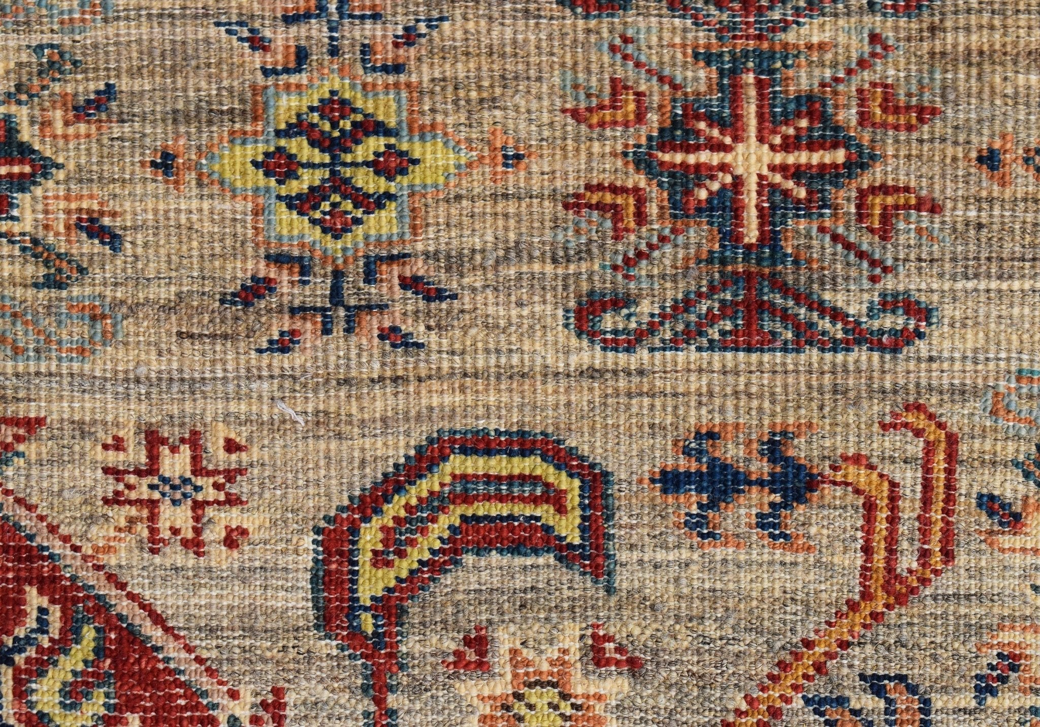 Handwoven Afghan Chobi Hallway Runner | 316 x 80 cm | 10'4" x 2'7" - Najaf Rugs & Textile