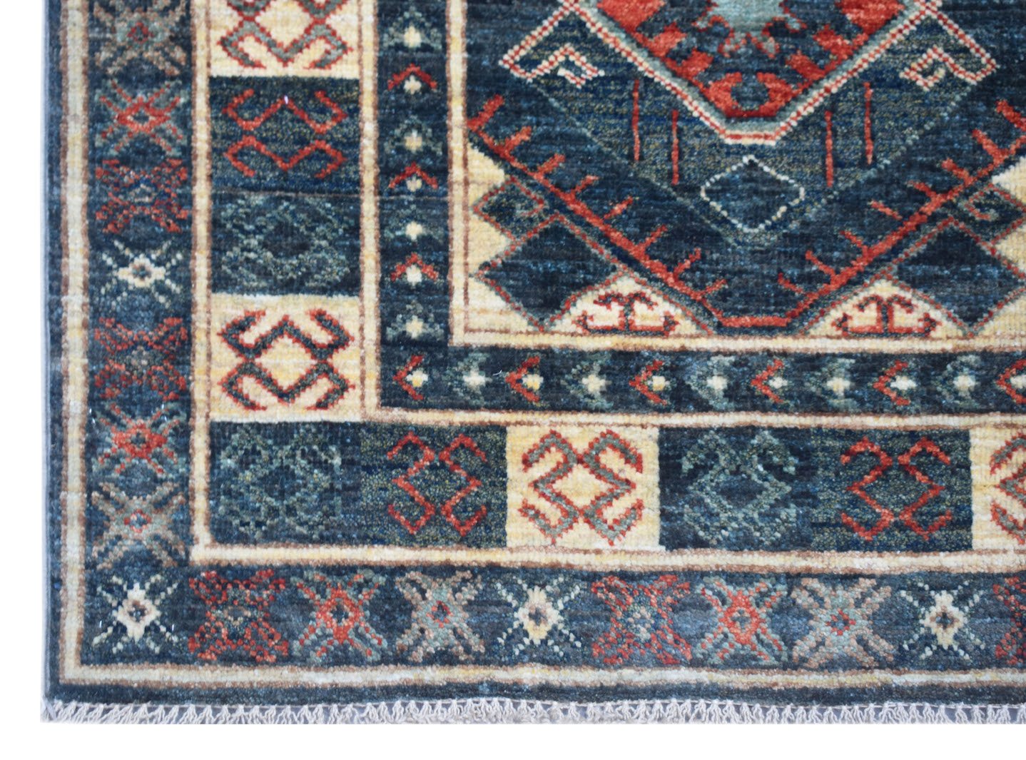 Handwoven Afghan Chobi Hallway Runner | 333 x 122 cm | 10'11" x 4' - Najaf Rugs & Textile