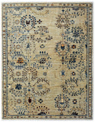 Handwoven Afghan Chobi Rug | 164 x 126 cm | 5'5" x 4'2" - Najaf Rugs & Textile