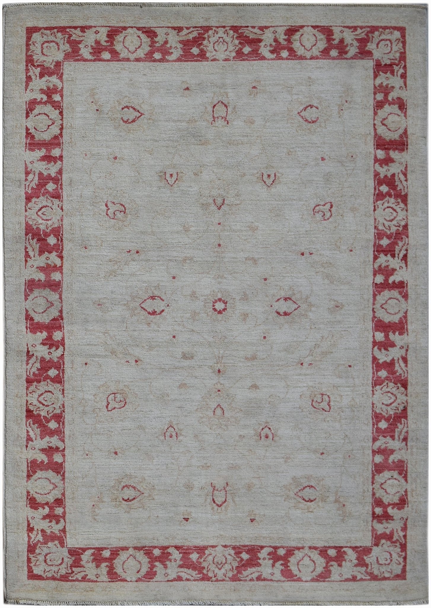 Handwoven Afghan Chobi Rug | 178 x 127 cm | 5'10" x 4'2" - Najaf Rugs & Textile