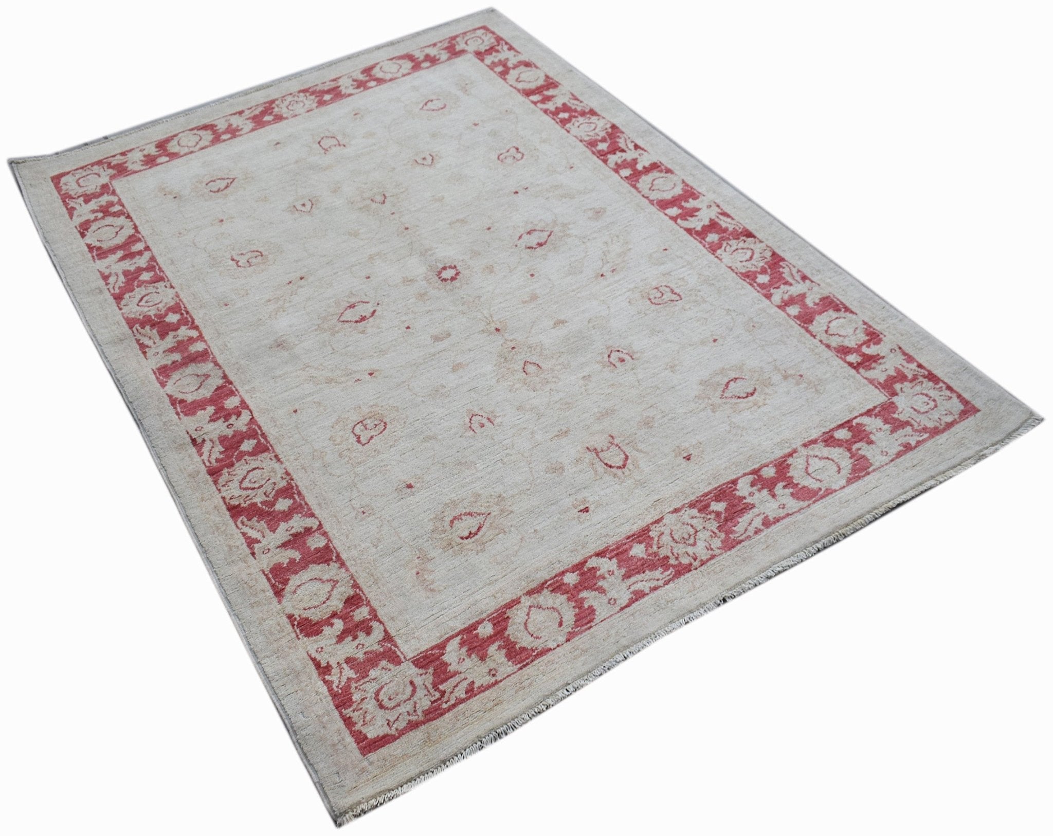 Handwoven Afghan Chobi Rug | 178 x 127 cm | 5'10" x 4'2" - Najaf Rugs & Textile