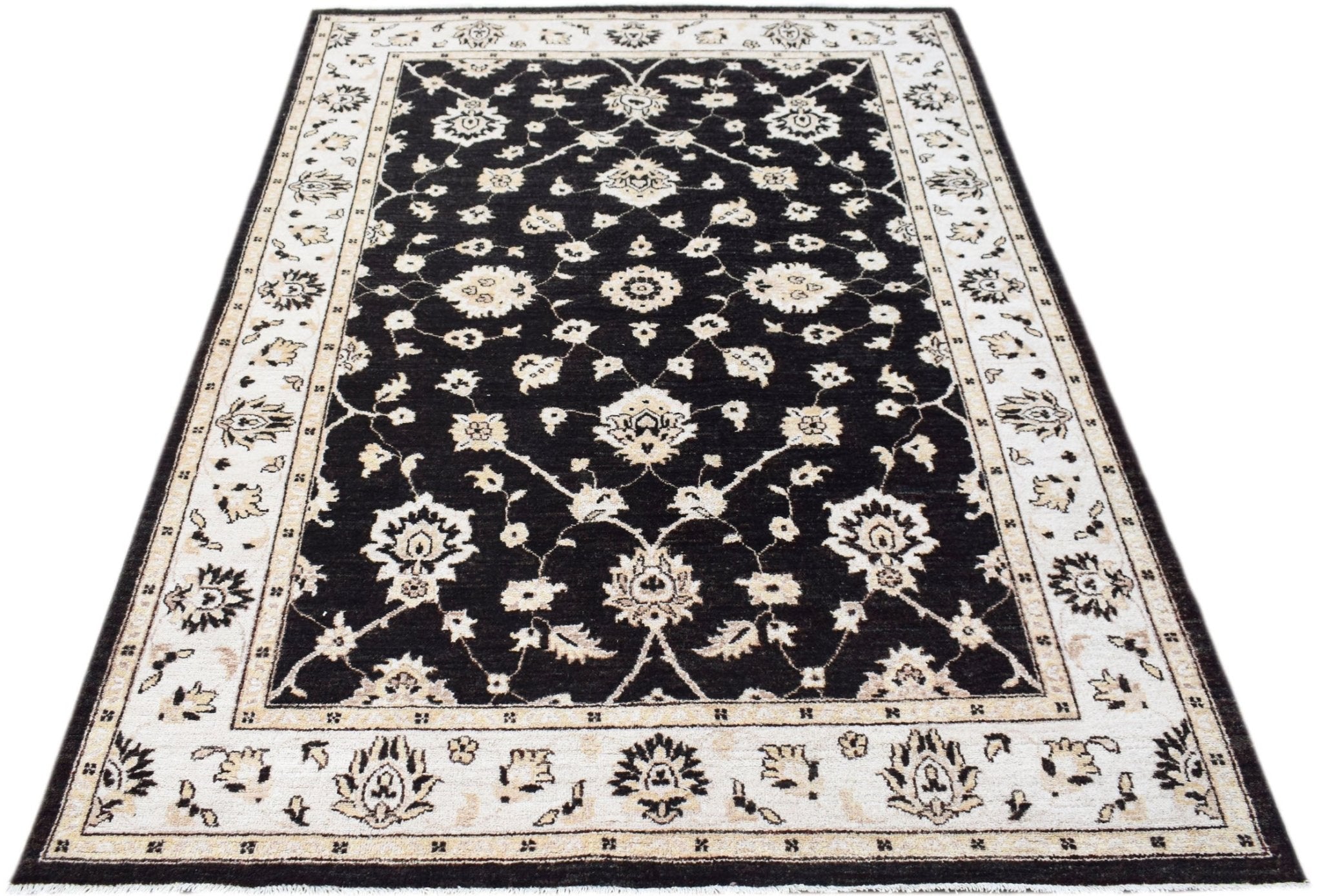 Handwoven Afghan Chobi Rug | 200 x 137 cm | 6'7" x 4'6" - Najaf Rugs & Textile