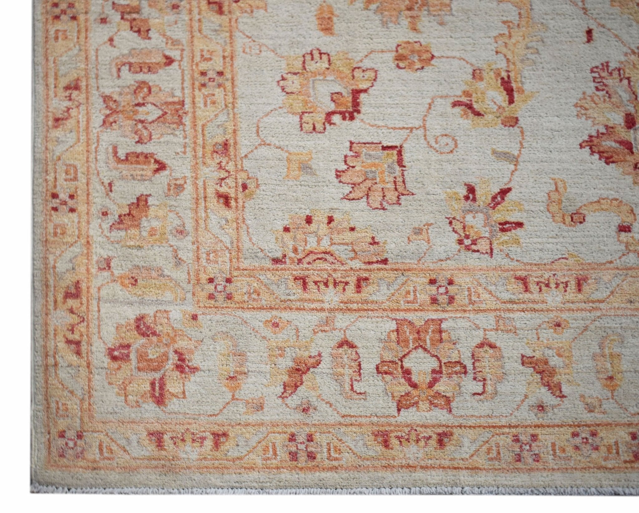 Handwoven Afghan Chobi Rug | 225 x 170 cm | 7'5" x 5'7" - Najaf Rugs & Textile