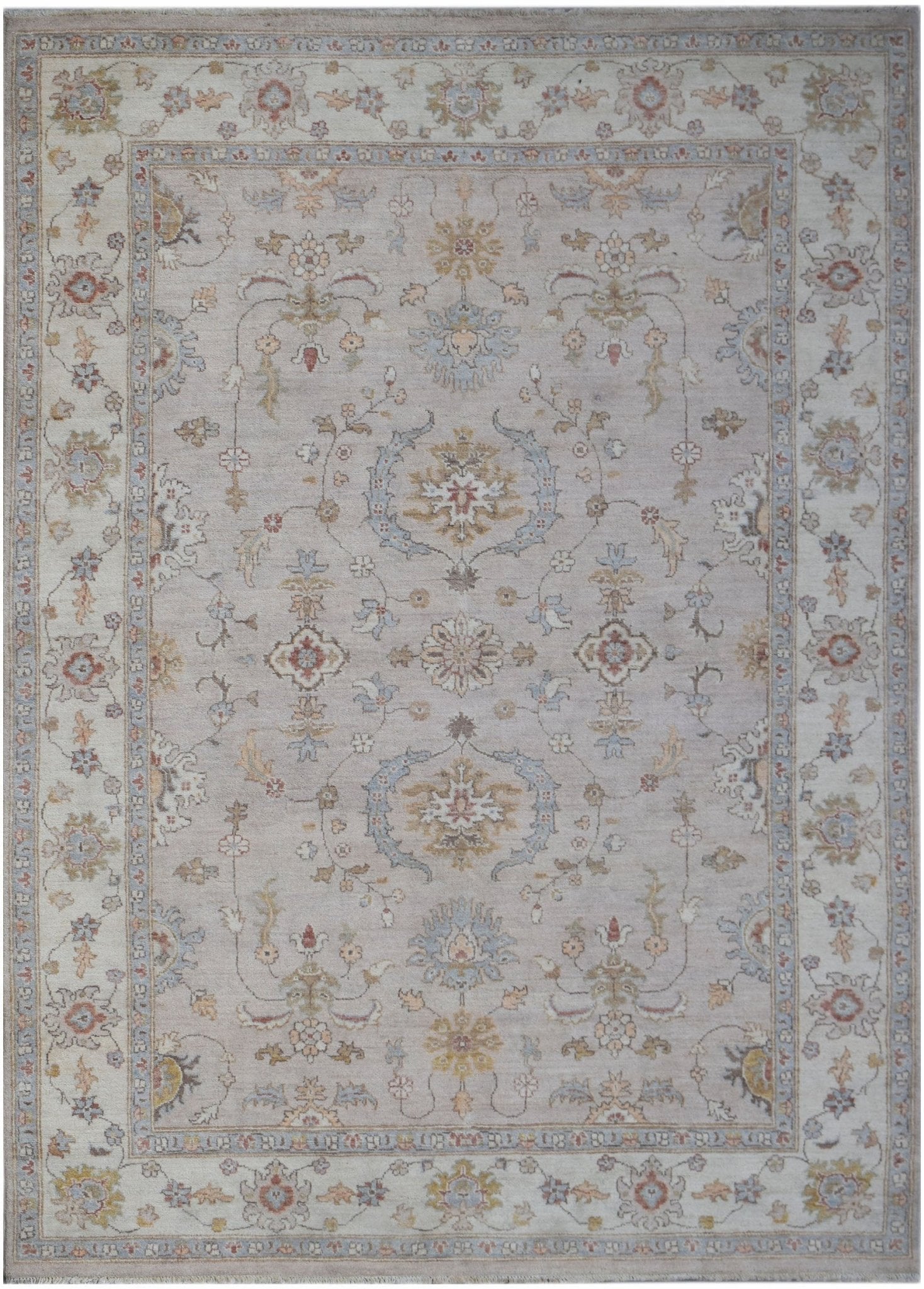 Handwoven Afghan Chobi Rug | 233 x 169 cm | 7'8" x 5'7" - Najaf Rugs & Textile