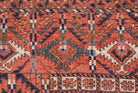 Handwoven Afghan Chobi Rug | 235 x 184 cm | 7'9" x 6' - Najaf Rugs & Textile