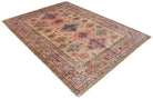 Handwoven Afghan Chobi Rug | 237 x 176 cm | 7'9" x 5'9" - Najaf Rugs & Textile