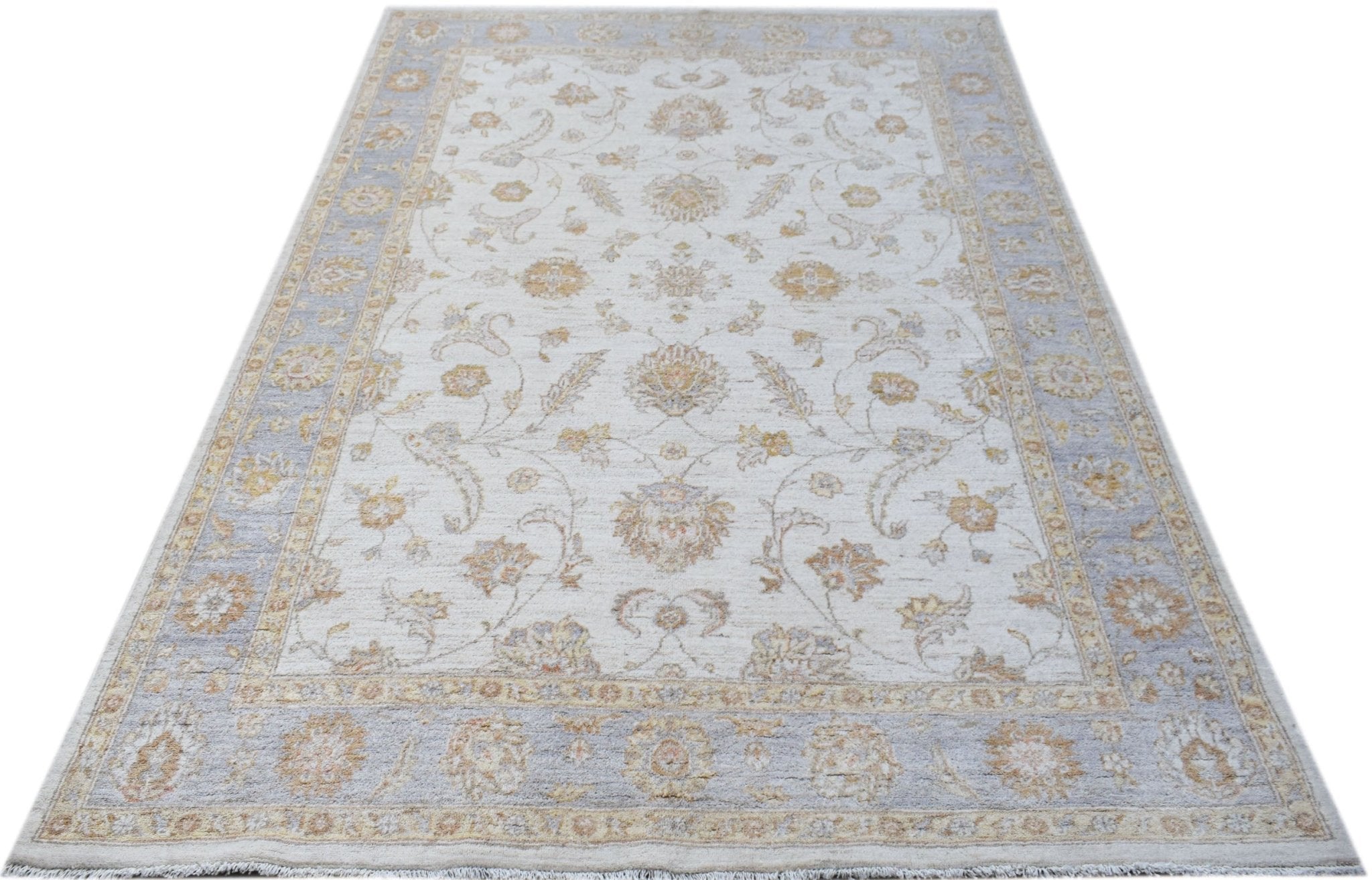 Handwoven Afghan Chobi Rug | 240 x 170 cm | 7'11" x 5'8" - Najaf Rugs & Textile