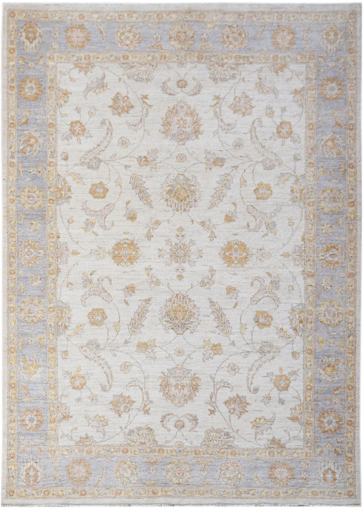 Handwoven Afghan Chobi Rug | 240 x 170 cm | 7'11" x 5'8" - Najaf Rugs & Textile